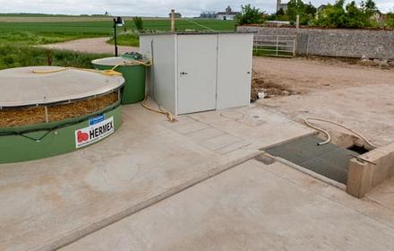 Aire de remplissage et gestion des effluents à la ferme