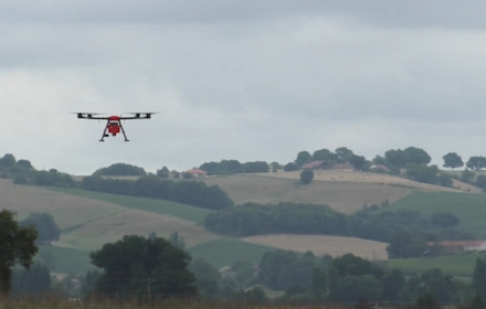 Drone RDM AG en vol