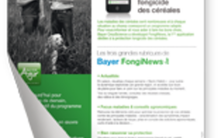 Une application dédiée à la protection fongicide des céréales